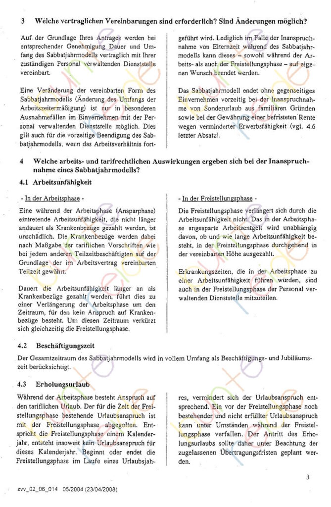 Sabbatjahr Merkblatt und Antrag, LaSuB Sachsen, 2019, Seite 2